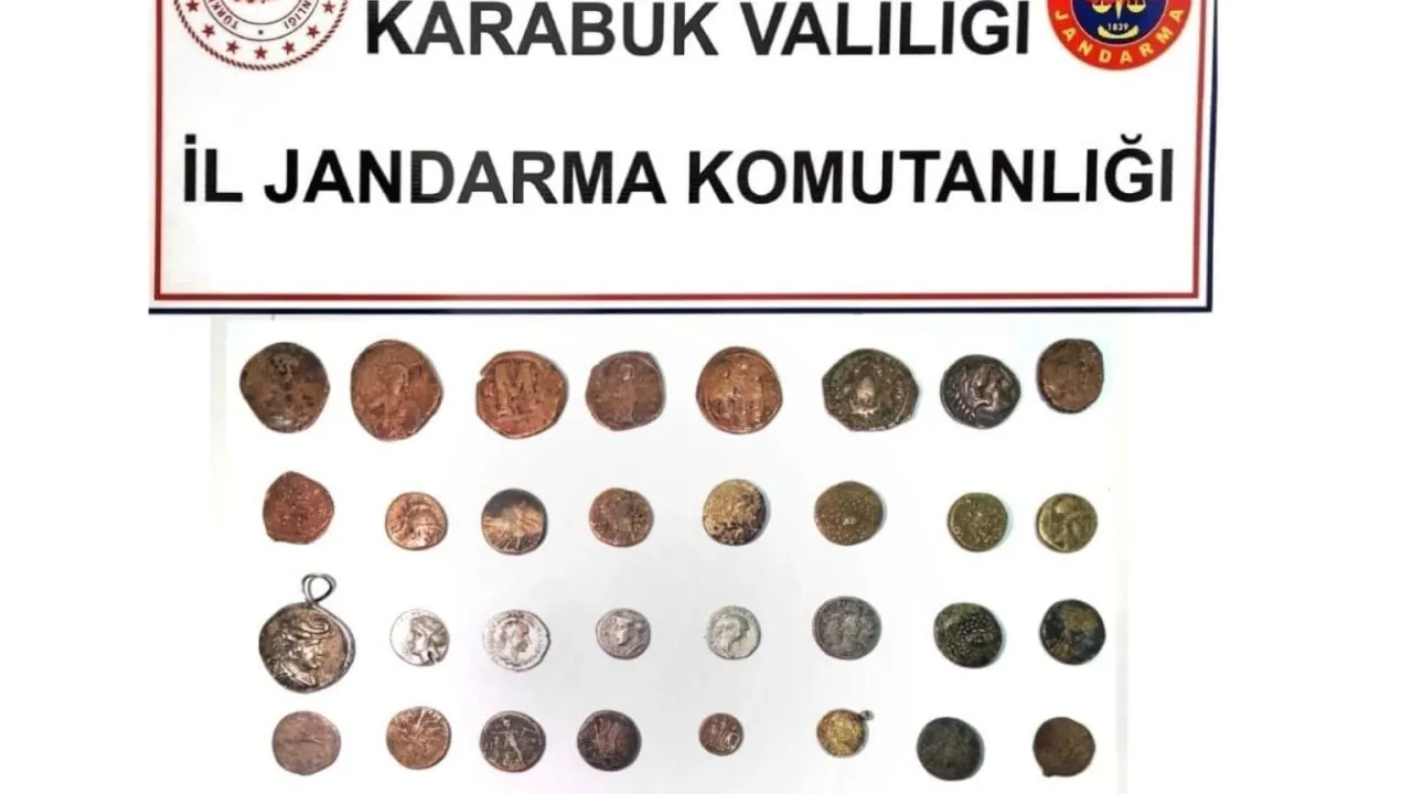 ESKİPAZAR’DA TARİHİ ESER OPERASYONU; 4 GÖZALTI
