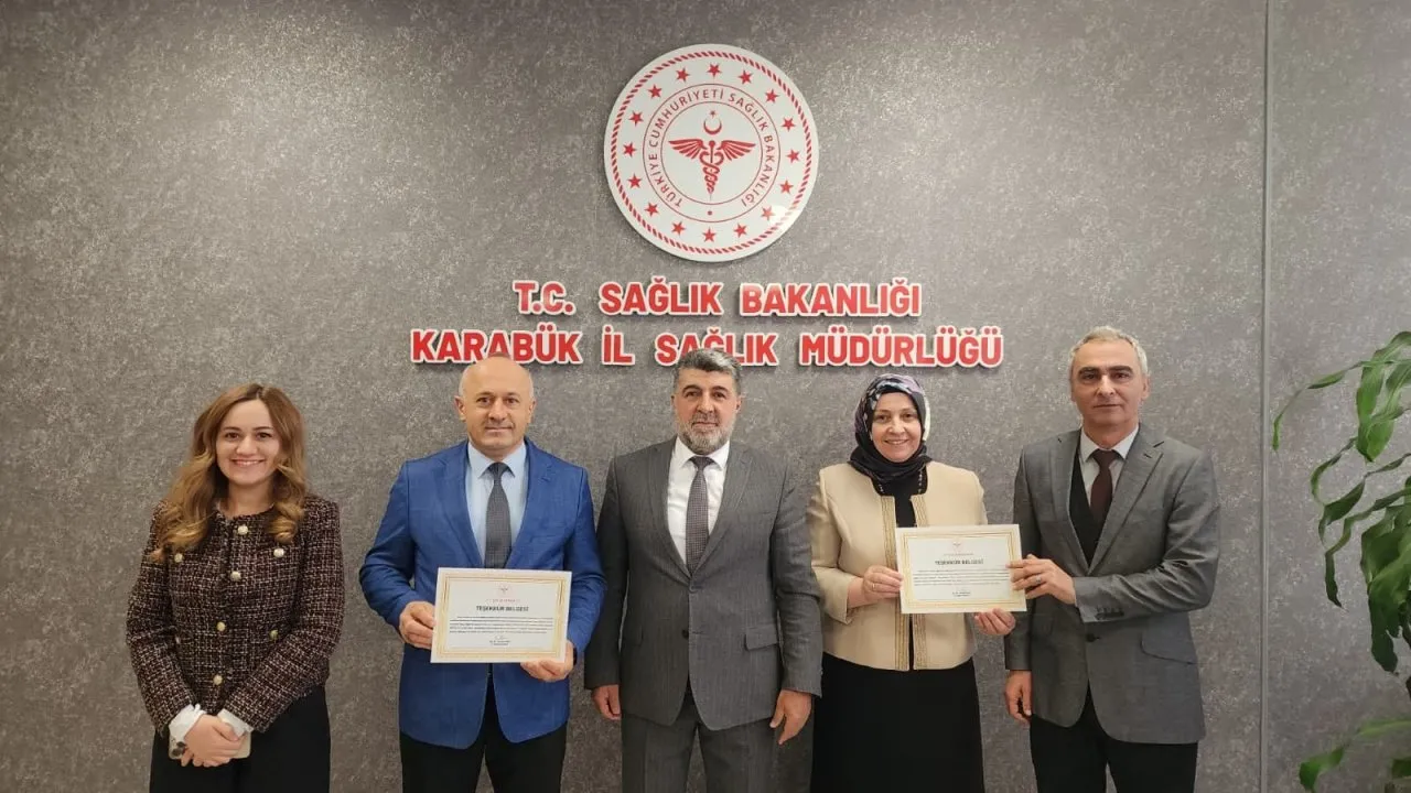 KARABÜK EĞİTİM VE ARAŞTIRMA HASTANESİ’NE ANNE VE BEBEK SAĞLIĞINDA İKİ BAŞARI BELGESİ