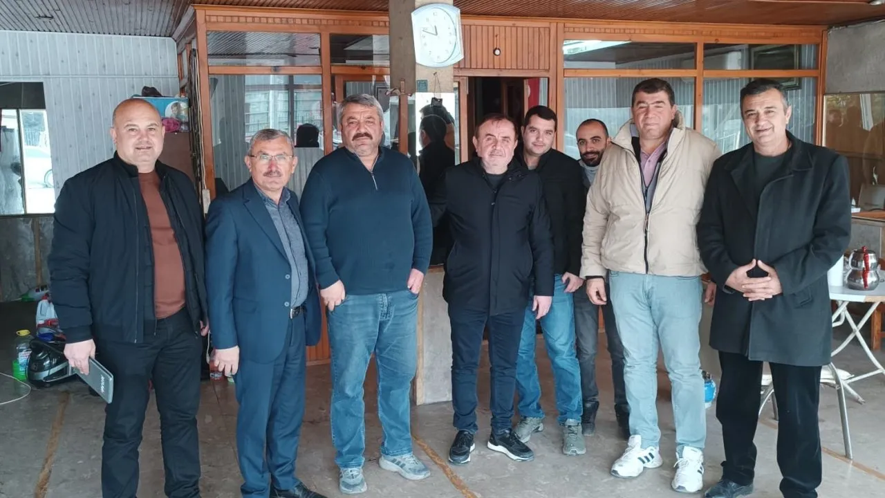 KARABÜK ŞOFÖRLER VE OTOMOBİLCİLER ODASI BAŞKANI CEMAL TOPÇU, SEÇİM ÇALIŞMALARINI SÜRDÜRÜYOR