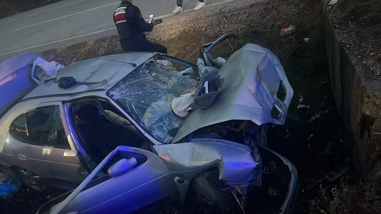 KARABÜK’TE TRAFİK KAZASI 1 ÖLÜ 3 YARALI
