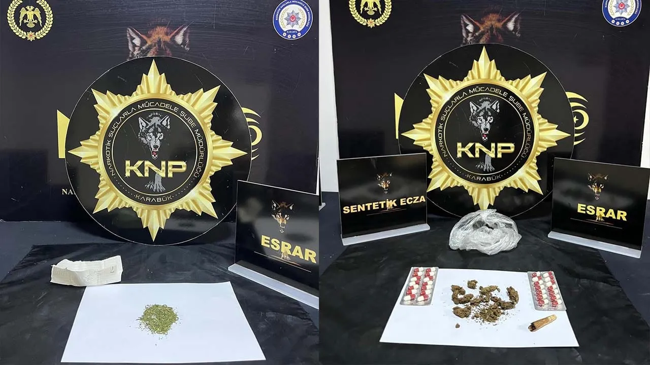 KARABÜK’TE UYUŞTURUCU OPERASYONLARI: 5 ŞÜPHELİ GÖZALTINA ALINDI