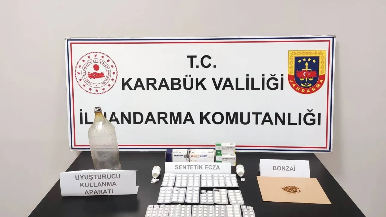 KARABÜK’TE UYUŞTURUCU OPERASYONU; 1 GÖZALTI