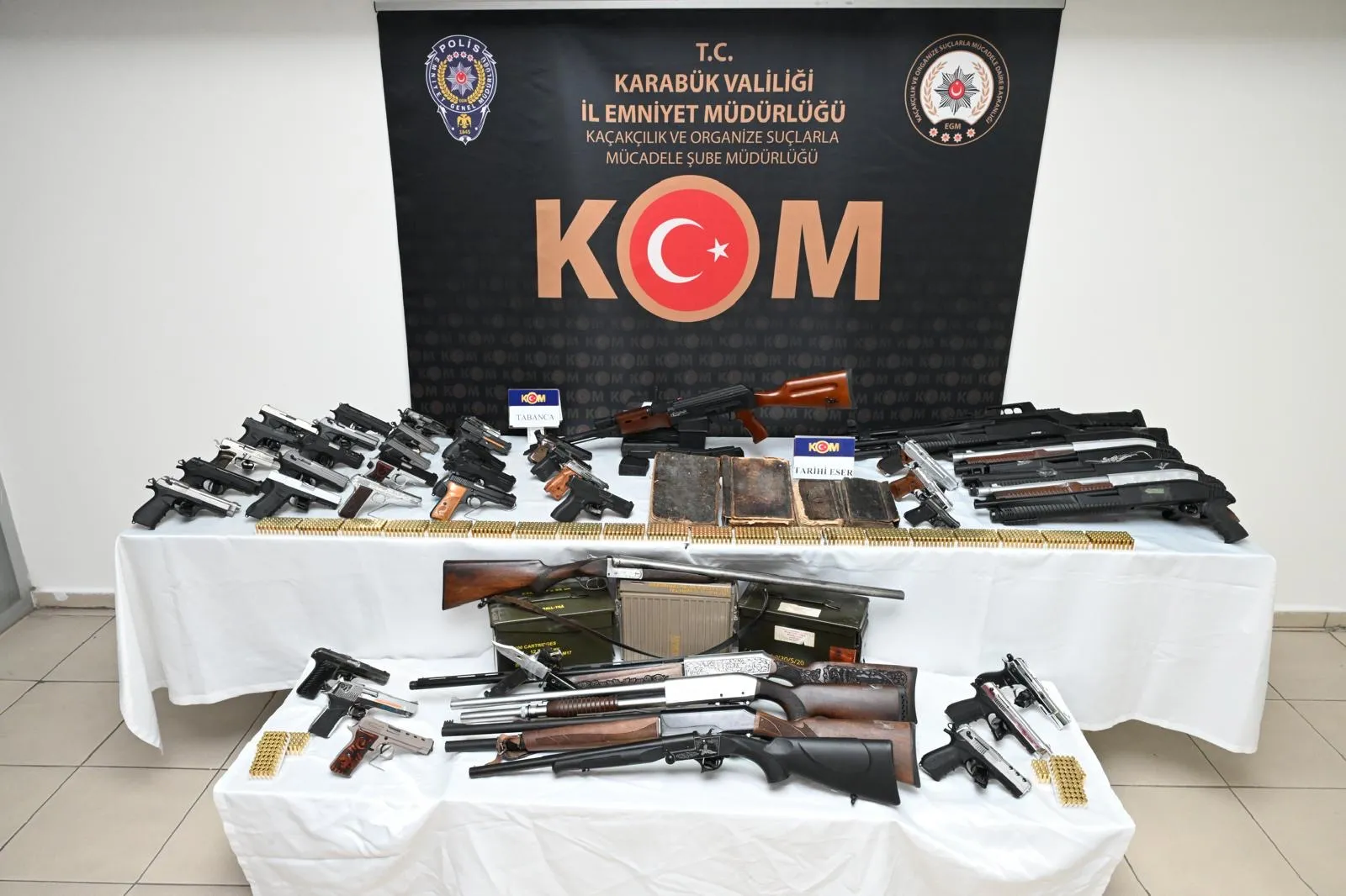 KARABÜK VE BARTIN’DA KAÇAK SİLAH OPERASYONU; 2 KİŞİ TUTUKLANDI