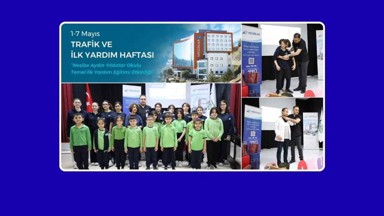 MEDİKAR HASTANESİ’NDEN TRAFİK VE İLK YARDIM HAFTASI’NA ÖZEL EĞİTİM ETKİNLİĞİ