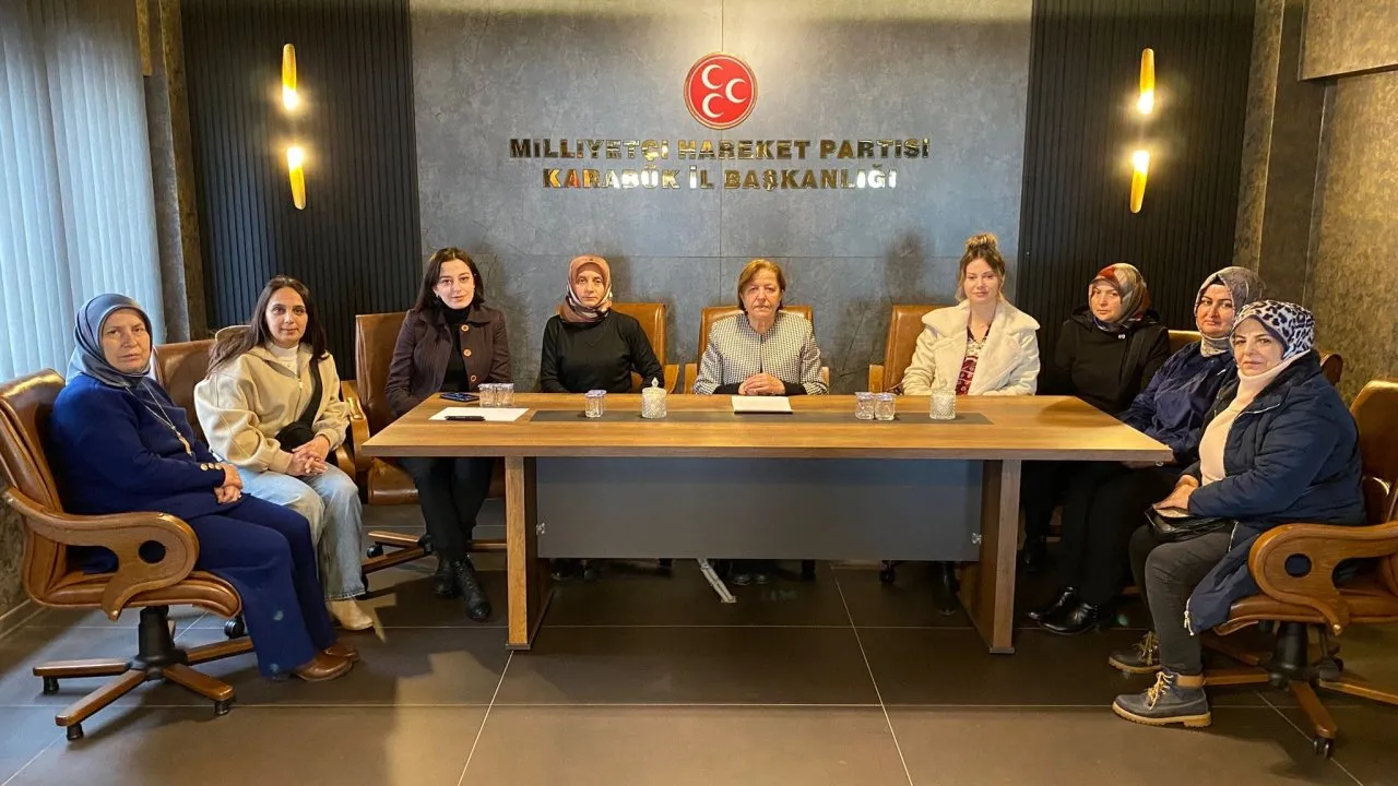 MHP KARABÜK KAÇEP:“KADINLAR OLMADAN GÜÇLÜ BİR GELECEK MÜMKÜN DEĞİL”