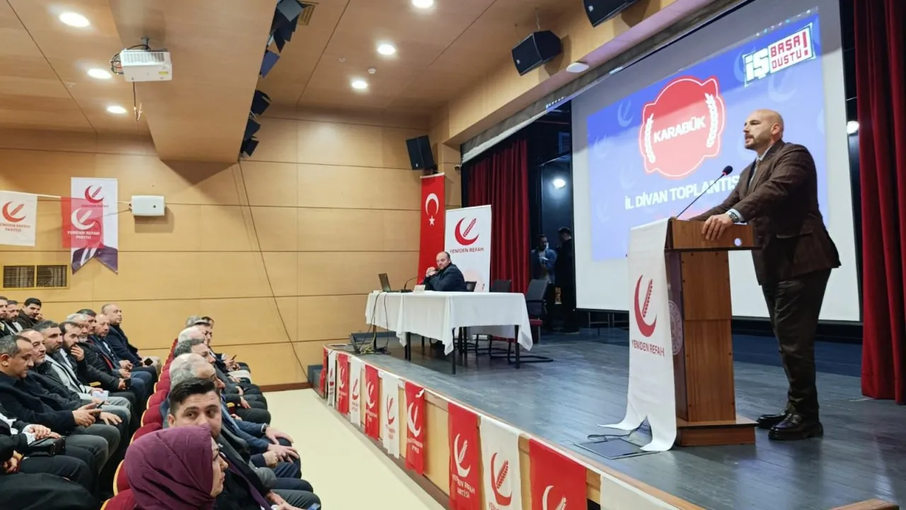 YENİDEN REFAH PARTİSİ KARABÜK İL DİVAN TOPLANTISI GERÇEKLEŞTİRİLDİ