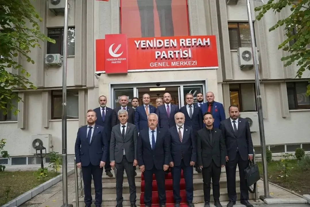 YENİDEN REFAH PARTİSİ KARABÜK TEŞKİLATINDAN FATİH ERBAKAN İLE İSTİŞARE TOPLANTISI